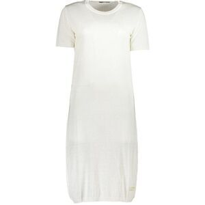 Cavalli Class Bianco Viscosa Women Women's Dress